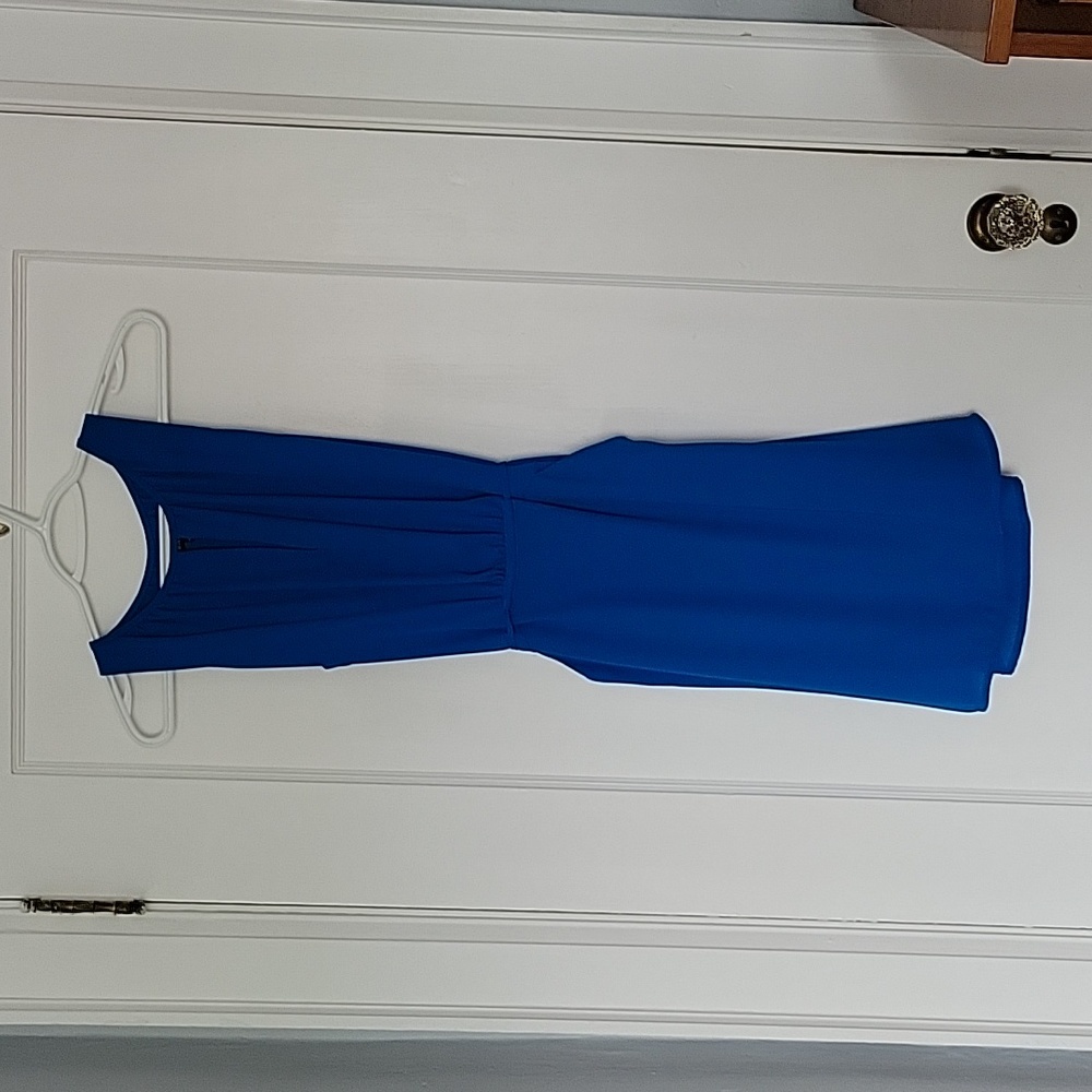 NWOT RW&CO Blue Sleeveless Dress